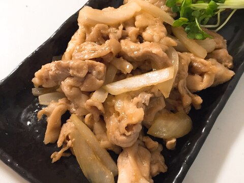 お箸が止まらない 豚肉の照り炒め♬